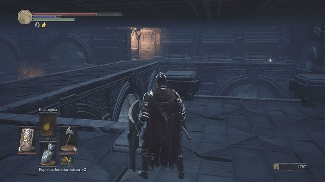 Na rozwidleniu możesz zejść na dół lub skręcić w lewo - Katedra Głębin - w środku | Opis przejścia Dark Souls 3 - Dark Souls III - opis przejścia i sekrety