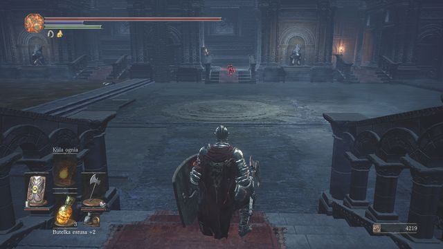 Miejsce ataku najeźdźcy. - Katedra Głębin - w środku | Opis przejścia Dark Souls 3 - Dark Souls III - opis przejścia i sekrety
