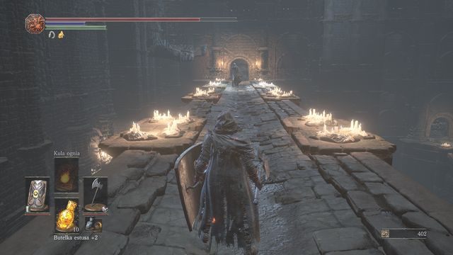 Nie bagatelizuj przeciwnika na moście i uważaj, gdy zniknie Ci z oczu. - Carthuskie Katakumby | Opis przejścia Dark Souls 3 - Dark Souls III - opis przejścia i sekrety