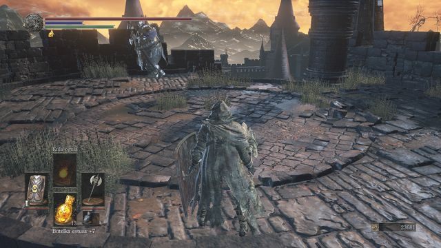 Uważaj na zabójcze wymachy skrzydlatego rycerza. - Zamek Lothric | Opis przejścia Dark Souls 3 - Dark Souls III - opis przejścia i sekrety