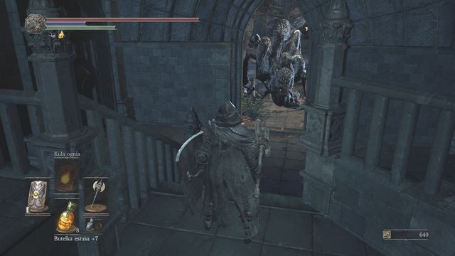 Blokowanie przeciwnika w drzwiach powinno ułatwić jego pokonanie. - Ogród Zatraconego Króla | Opis przejścia Dark Souls 3 - Dark Souls III - opis przejścia i sekrety