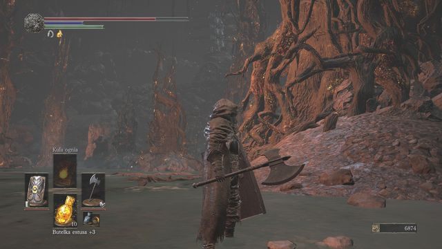 Poruszając się po odkrytym terenie uważaj na pociski z balisty. - Niegasnące Jezioro | Opis przejścia Dark Souls 3 - Dark Souls III - opis przejścia i sekrety
