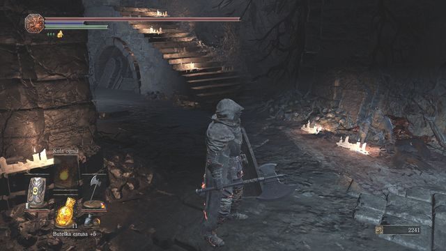 Cornyxa znajdziesz na prawo od miejsca, gdzie znajduje się kowal - Cornyx (Cornyx of the Great Swamp) | Questy i NPC w Dark Souls 3 - Dark Souls III - opis przejścia i sekrety