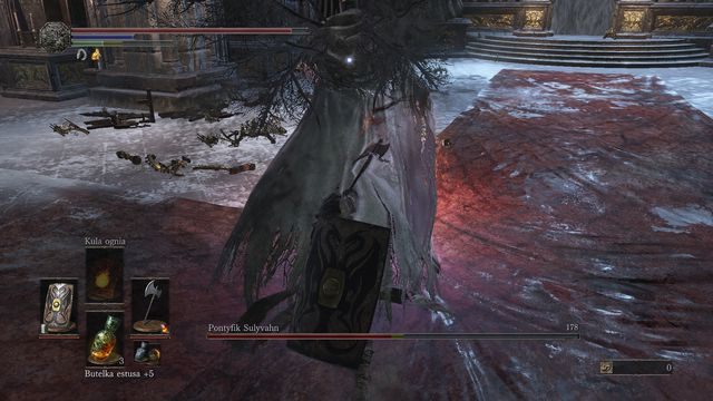 Gdy Pontyfik przywołuje swojego ducha masz kilka chwil na zaatakowanie. - Pontyfik Sulyvahn | Bossowie w Dark Souls 3 - Dark Souls III - opis przejścia i sekrety