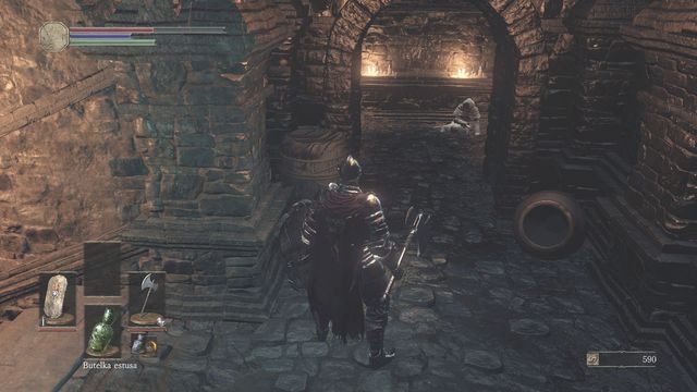 Porozmawiaj z Iriną i odblokuj przejście. - Osada Nieumarłych - droga na dół | Opis przejścia Dark Souls 3 - Dark Souls III - opis przejścia i sekrety