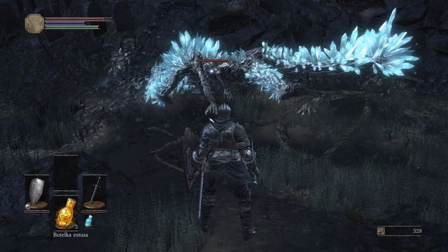 Przeciwnik odwrócony tyłem po ataku stanowi znakomity cel. - Cmentarz Popiołu | Opis przejścia Dark Souls 3 - Dark Souls III - opis przejścia i sekrety