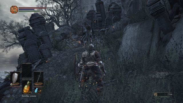 Uważaj, niedaleko wejścia do Kapliczki Zjednoczenia natkniesz się na kilku ostatnich wrogów. - Cmentarz Popiołu | Opis przejścia Dark Souls 3 - Dark Souls III - opis przejścia i sekrety