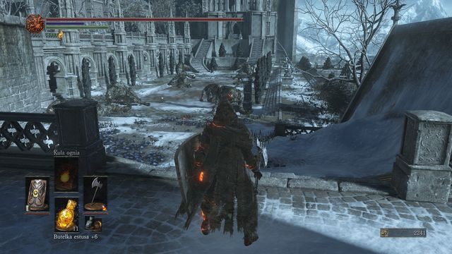 Przed placem odbij w lewo, pod most. - Irithyll w Mroźnej Dolinie - droga do Anor Londo | Opis przejścia Dark Souls 3 - Dark Souls III - opis przejścia i sekrety