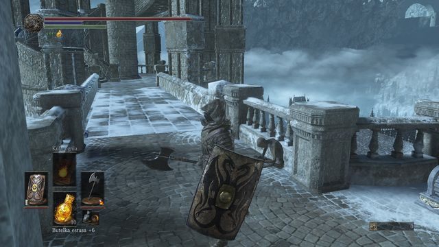 Użyj dźwigni, aby obniżyć wieżę. - Irithyll w Mroźnej Dolinie - droga do Anor Londo | Opis przejścia Dark Souls 3 - Dark Souls III - opis przejścia i sekrety