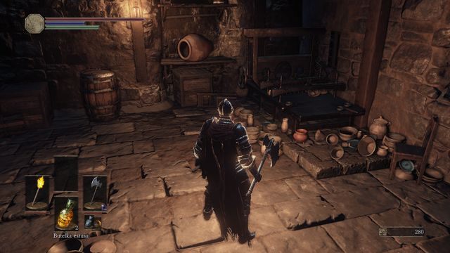 Sekretny pokój, do którego dostaniesz się przez dziurę w podłodze, piętro wyżej. - Przymierza | Podstawowe informacje | Dark Souls 3 - Dark Souls III - opis przejścia i sekrety