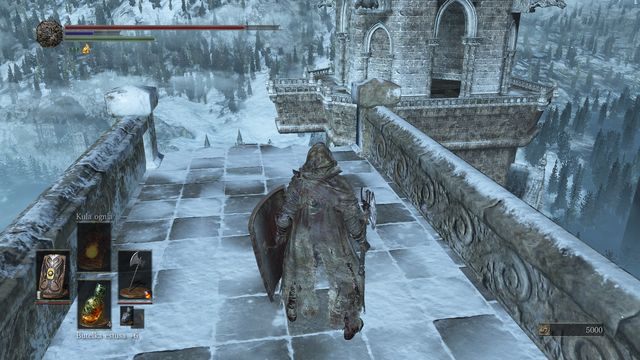 Po dostaniu się na wieżę, która po użyciu dźwigni przeniesie się do góry, tuż przed ognisko w lokacji Anor Londo - Przymierza | Podstawowe informacje | Dark Souls 3 - Dark Souls III - opis przejścia i sekrety