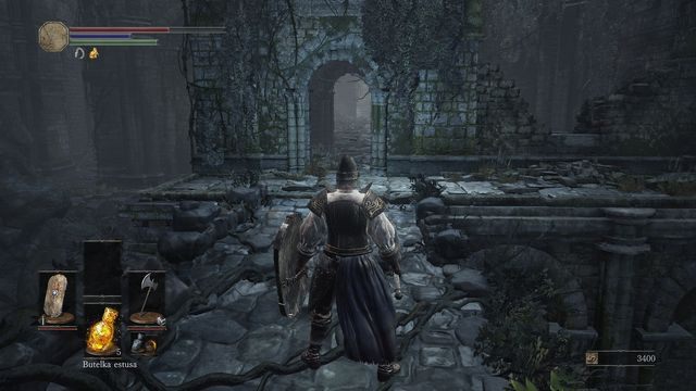 Prosto do bossa, w lewo do Orbecka, a w prawo - po loot. - Ofiarna Droga - bagno | Opis przejścia Dark Souls 3 - Dark Souls III - opis przejścia i sekrety