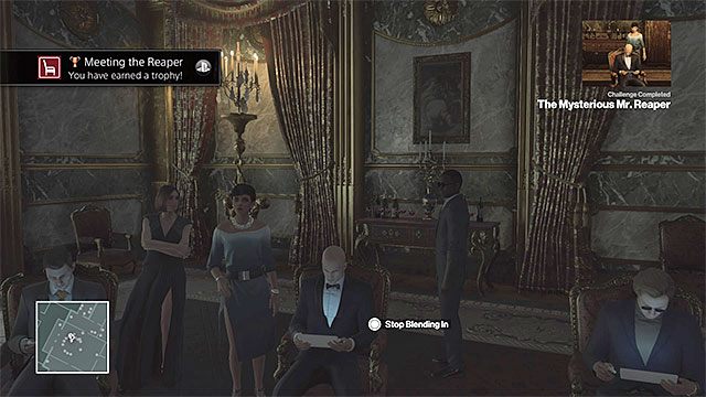 Sposób odblokowania: Musisz wziąć udział w tajnej aukcji Dalii Margolis jako pan Reaper - Hitman: Paryż - Osiągnięcia, Trofea - Hitman - poradnik do gry