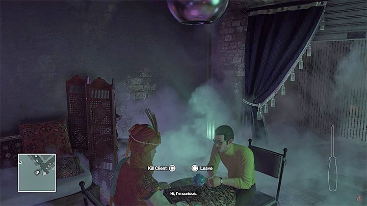 Przejmij tożsamość wróżbity i zaczekaj na Mendolę - Hitman: Letni epizod - Osiągnięcia, Trofea - Hitman - poradnik do gry