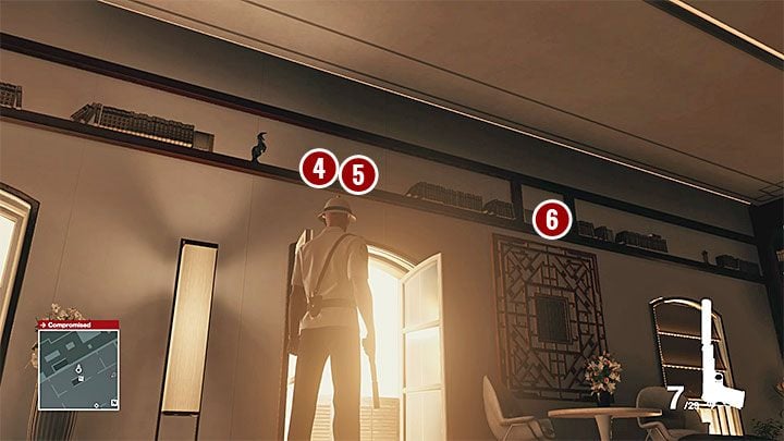 Figurki 4-6: Południowa część apartamentu - Hitman: Bangkok - Osiągnięcia, Trofea - Hitman - poradnik do gry