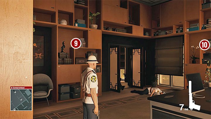 Figurki 9-10: Pomieszczenie w południowo-zachodnim narożniku apartamentu - Hitman: Bangkok - Osiągnięcia, Trofea - Hitman - poradnik do gry