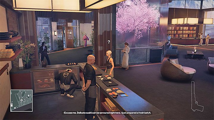 Przygotuj zatruty posiłek z wykorzystaniem ryby fugu i podaj go Yuki - Hitman: Hokkaido - Osiągnięcia, Trofea - Hitman - poradnik do gry