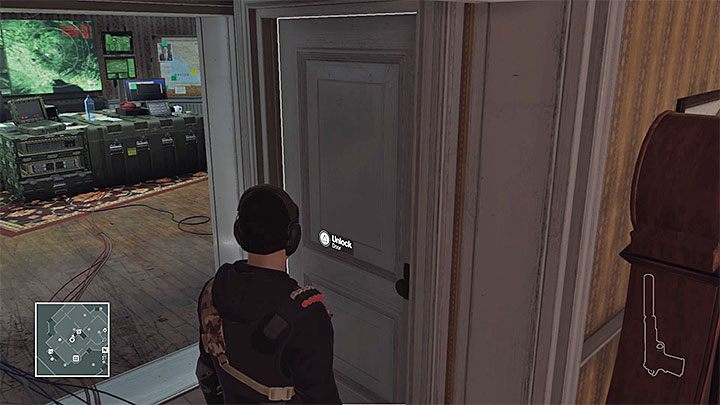 Drzwi prowadzące do piwnicy - Zamordowanie Ezry Berga | Kolorado - Bojownicy o wolność | Solucja Hitman - Hitman - poradnik do gry