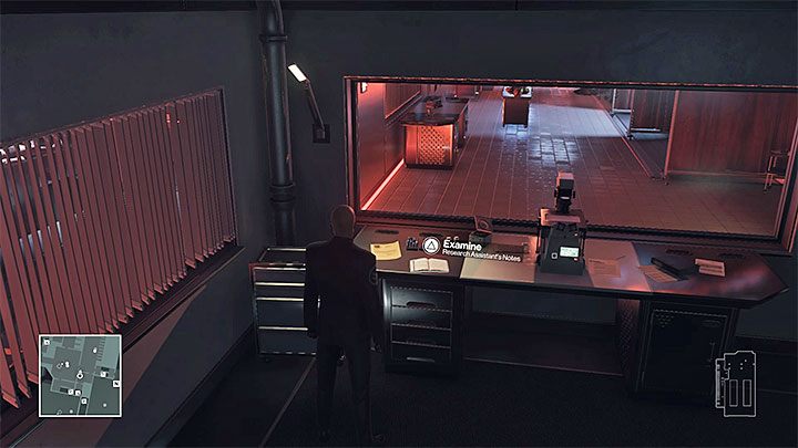 Notatki są w małym pomieszczeniu z monitoringiem - Ważne przedmioty | Hokkaido - Situs Inversus | Solucja Hitman - Hitman - poradnik do gry