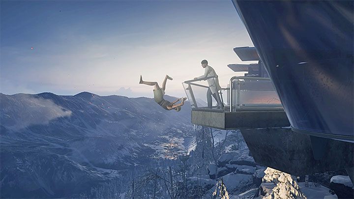 Popchnij Yuki po tym jak oprze się o balustradę - Zamordowanie Yuki Yamazaki | Solucja Hitman - Hitman - poradnik do gry