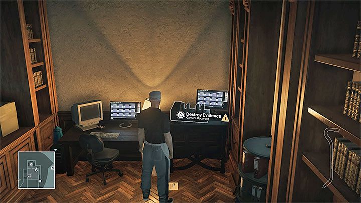 Pomieszczenie monitoringu jest na poziomie 6 - Hitman: Eksploracja planu filmowego, Sapienza - Ikona | Solucja - Hitman - poradnik do gry