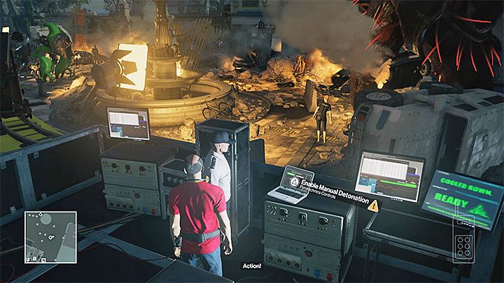 Użyj trucizny i/lub sabotuj generator żeby odciągnąć specjalistów od komputera - Hitman: Zamordowanie Dino Bosco, Sapienza - Ikona | Solucja - Hitman - poradnik do gry