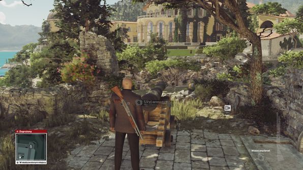 Kule i proch leżą na ziemi, tuż obok armat - Hitman: Ważne przedmioty, Sapienza - Świat Jutra | Solucja - Hitman - poradnik do gry