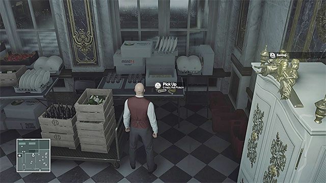 Trutki odnajdziesz m.in. w sali dla pracowników cateringu na poziomie 1 - Hitman: Przebrania i ważne przedmioty, Paryż - The Showstopper | Solucja - Hitman - poradnik do gry