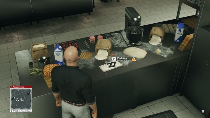 Przybranie do tortu możesz zabrać wyłącznie w stroju pracownika kuchni. - Ważne przedmioty | Bangkok - Klub 27 | Solucja Hitman - Hitman - poradnik do gry