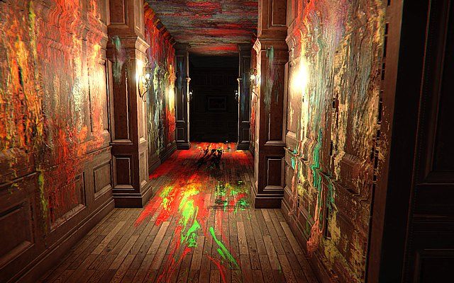 Dojdź do końca korytarza i popatrz na obraz - Krok 6 - Świadek | Opis przejścia Layers of Fear - Layers of Fear - poradnik do gry