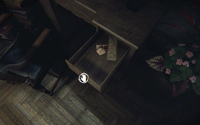 Krok piąty - w pokoju po lewej, w biurku w pierwszej szufladce z prawej strony - Pamiątki rodzinne | Sekrety Layers of Fear - Layers of Fear - poradnik do gry