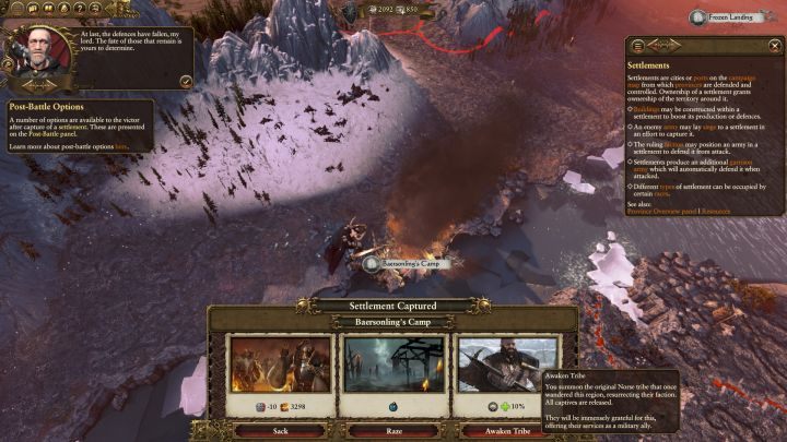 Pierwsza okazja, by wybudzić plemię. - Kampania - opis przejścia i porady | Wojownicy Chaosu | Total War Warhammer - Total War: Warhammer - poradnik do gry