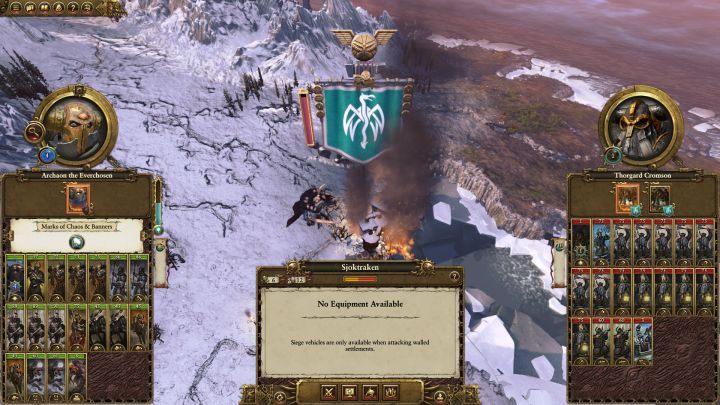 Zignoruj pasek przedstawiający równowagę sił - bez problemu wygrasz to starcie. - Kampania - opis przejścia i porady | Wojownicy Chaosu | Total War Warhammer - Total War: Warhammer - poradnik do gry