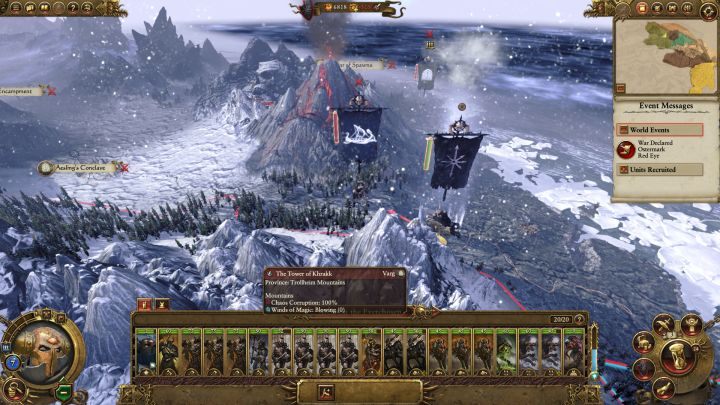 Pierwsze spotkanie z armią Skaeling. - Kampania - opis przejścia i porady | Wojownicy Chaosu | Total War Warhammer - Total War: Warhammer - poradnik do gry