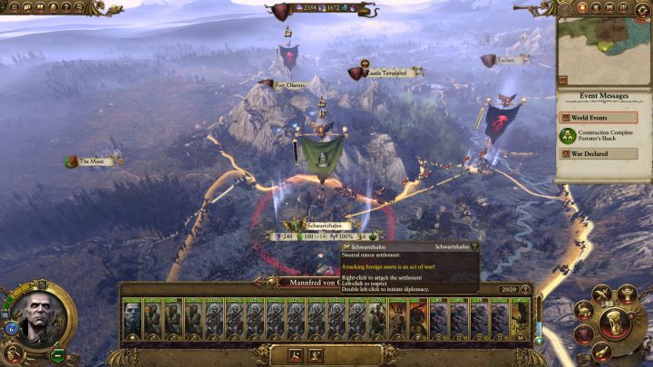 Osada Shwartzfhafen. - Kampania - opis przejścia i porady | Wampiry | Total War Warhammer - Total War: Warhammer - poradnik do gry