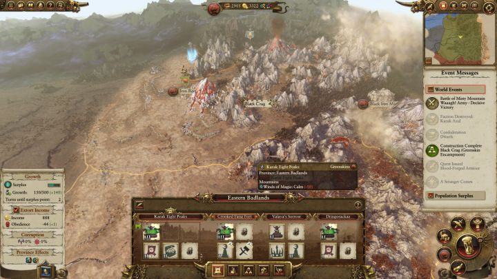 Kolejna prowincja pod twoją kontrolą. - Kampania - opis przejścia i porady | Zielonoskórzy | Total War Warhammer - Total War: Warhammer - poradnik do gry