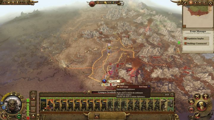 Taka armia pozwoli ci bez problem podbić większość osad. - Kampania - opis przejścia i porady | Zielonoskórzy | Total War Warhammer - Total War: Warhammer - poradnik do gry