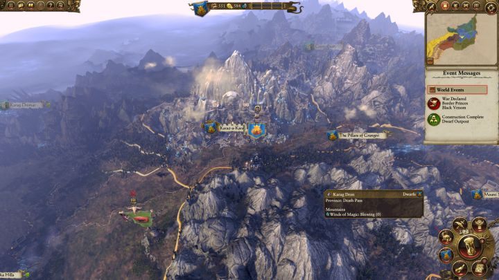 Wrogowie czasem lubią pojawić się niespodziewanie. - Kampania - opis przejścia i porady | Krasnoludy | Total War Warhammer - Total War: Warhammer - poradnik do gry