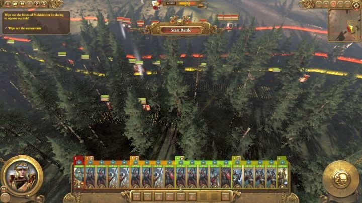 Starcie rozpoczyna się zasadzką - możesz zaskoczyć wroga. - Kampania - opis przejścia i porady | Imperium | Total War Warhammer - Total War: Warhammer - poradnik do gry