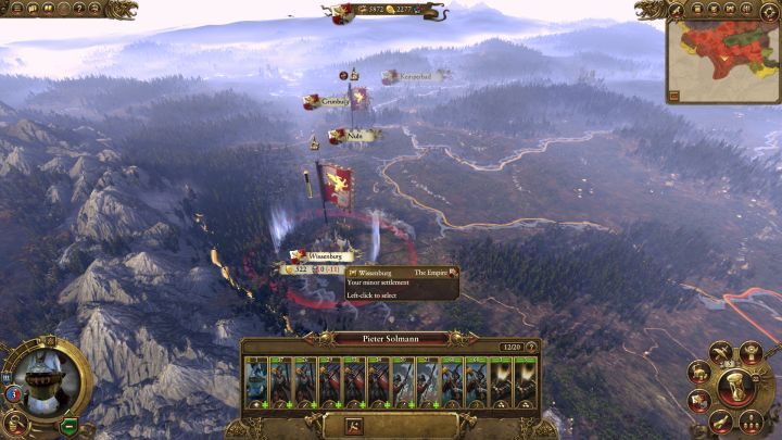 Wissenburg, jedna z ostatnich (na razie) osad do podbicia. - Kampania - opis przejścia i porady | Imperium | Total War Warhammer - Total War: Warhammer - poradnik do gry