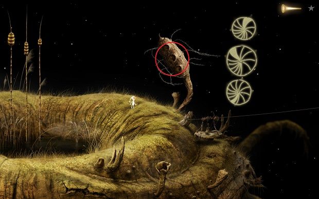 Treść wskazówki widoczna jest na powyższym obrazku - Zdobądź klej | Włochata Planeta Samorost 3 - Samorost 3 - poradnik do gry