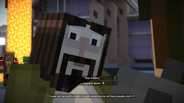 Pierwszy ważny wybór dotyczy sytuacji Ivora - Ważne wybory | Epizod 5 - Order Up! | Minecraft Story Mode - Minecraft: Story Mode - poradnik do gry
