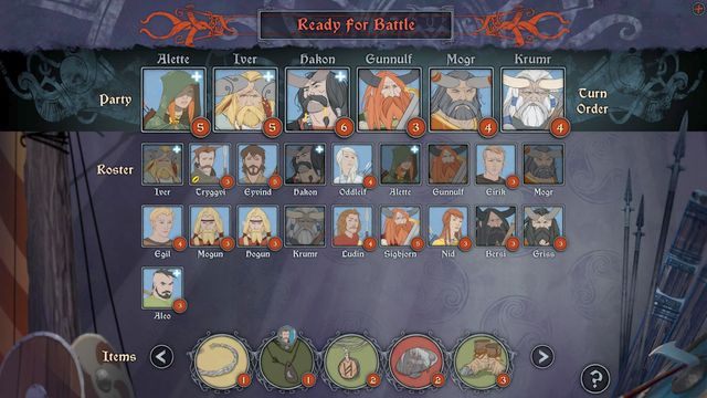 W dalszych rozdziałach drużyna mocno się rozrasta i pozwala to na częstą zmianę jej składu - Zarządzanie drużyną | Rozwój postaci | The Banner Saga 2 - The Banner Saga 2 - poradnik do gry