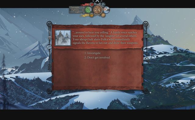 Ponowna próba rabunku w dłuższym okresie czasu... Możesz jednak podjąć ryzyko, i tak nic nie stracisz - Droga do Bindal | Rozdział 9 / Chapter 9 | The Banner Saga 2 - The Banner Saga 2 - poradnik do gry