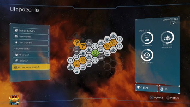 Proces ulepszania broni. - Ratchet & Clank: Ulepszanie broni - Ratchet & Clank - poradnik do gry
