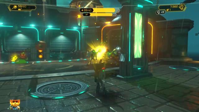 Gdzie dwóch się bije tam trzeci korzysta. - Ratchet & Clank: Planeta Rilgar - solucja, opis przejścia, wszystkie zadania - Ratchet & Clank - poradnik do gry
