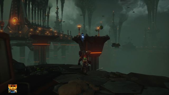Przedostań się na drugą stronę przepaści. - Ratchet & Clank: Planeta Quartu - solucja, opis przejścia, wszystkie zadania - Ratchet & Clank - poradnik do gry