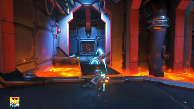 Wykorzystaj bombę, by otworzyć sobie przejście. - Ratchet & Clank: Planeta Quartu - solucja, opis przejścia, wszystkie zadania - Ratchet & Clank - poradnik do gry