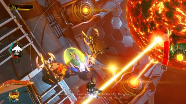 Starcie z Dr. Nefariousem jest dość proste, lecz emocjonujące. - Ratchet & Clank: Deplanetiser, powrót - solucja, opis przejścia, zadania - Ratchet & Clank - poradnik do gry