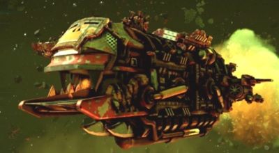 Transporter - Ork Pirates | Jednostki Battlefleet Gothic Armada - Battlefleet Gothic: Armada - poradnik do gry
